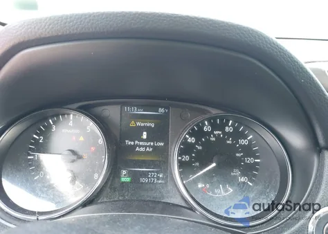 2017 Nissan Rogue Sv z USA, uszkodzony, nr VIN 5N1AT2MV3HC895860